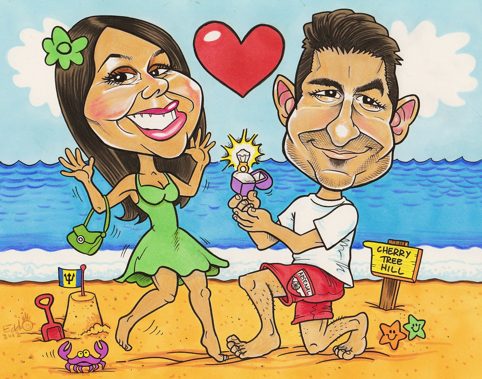 Edd Travers Caricature Blog Wedding Invitation Wedding Invitation Caricature