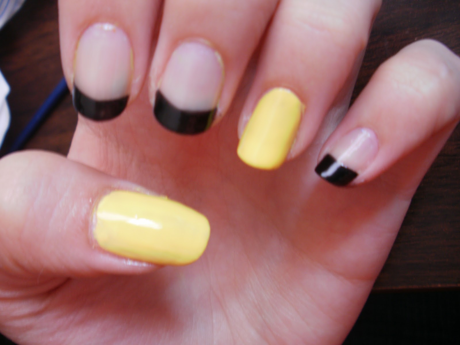 Artistry Nails Lightning Bolt Nails