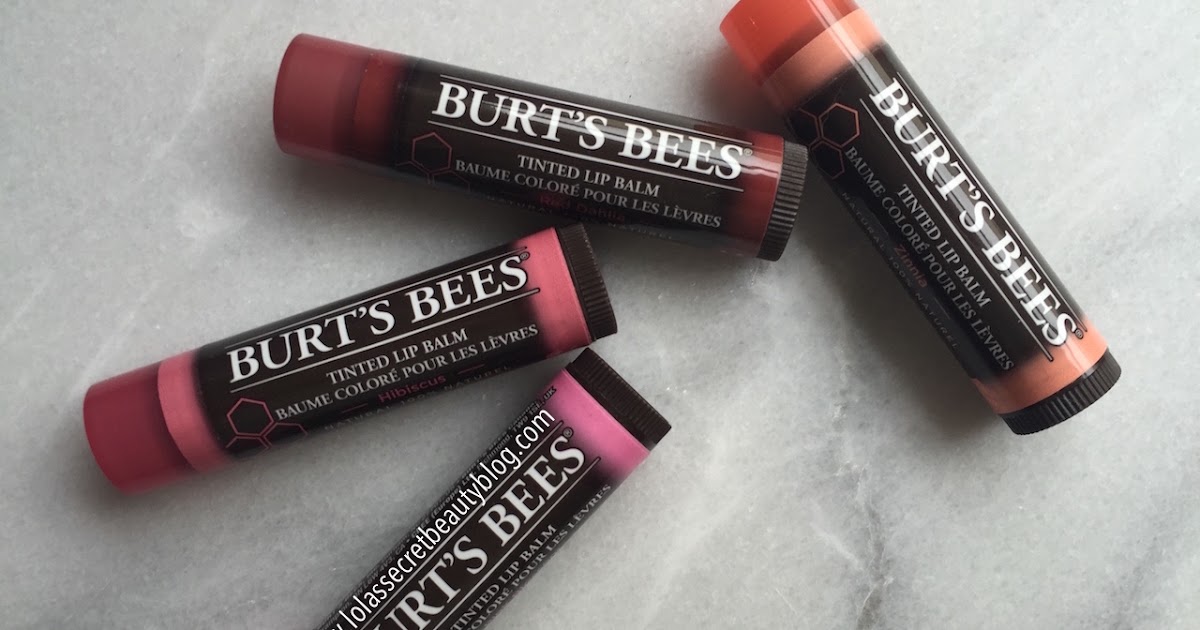 lola's secret beauty blog Burt's Bees Tinted Lip Balm in Pink Blossom
