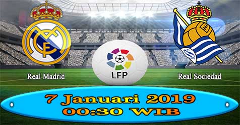 Prediksi Bola855 Real Madrid vs Real Sociedad 7 Januari 2019 Prediksi Bola855 Real Madrid vs Real Sociedad 7 Januari 2019