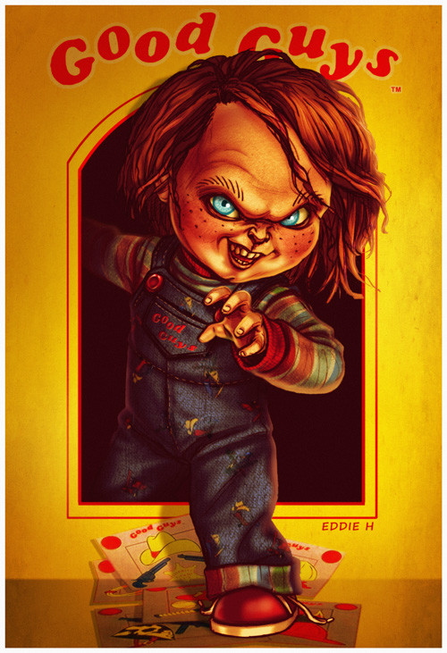 The Movie Sleuth: Images: Check Out This Cool Chucky Fan Art