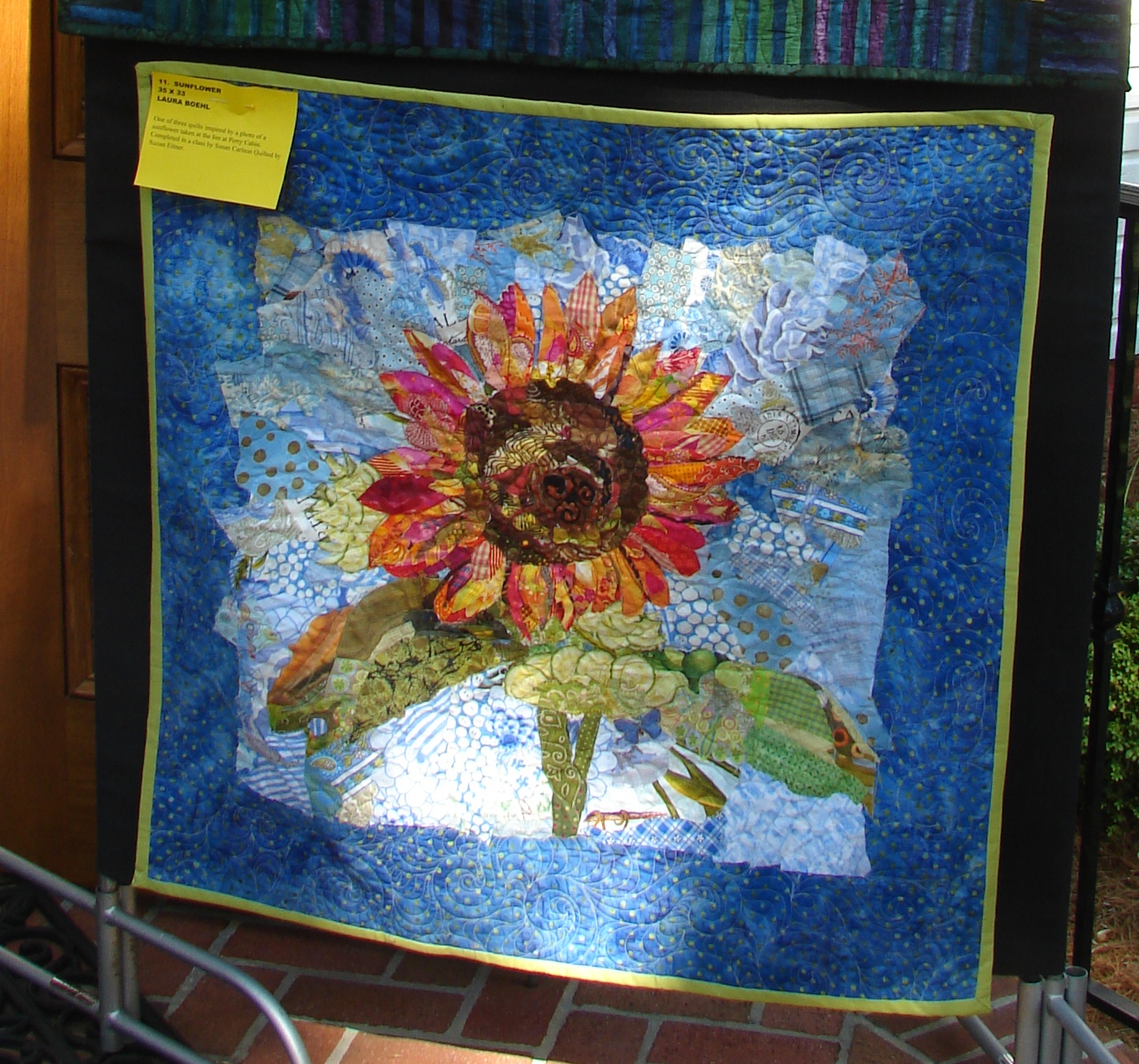 Quilt Vine Collage Quilt