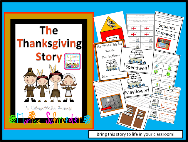 The Schroeder Page, The Thanksgiving Story in 2nd Grade