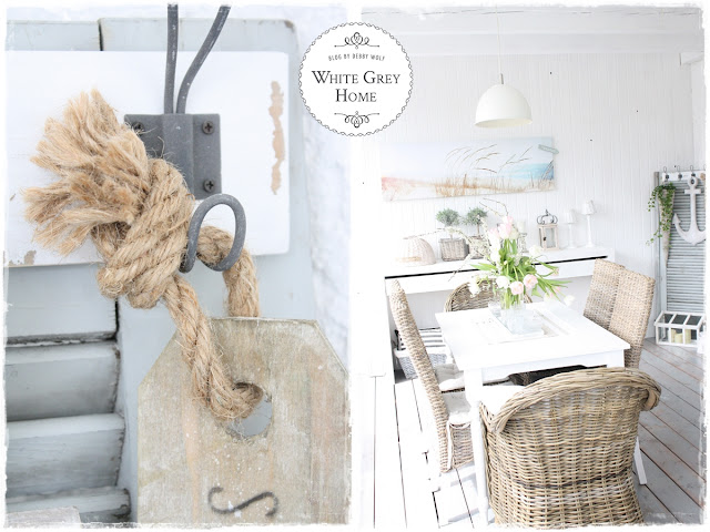White grey home: gepimpter terrassen sitzplatz