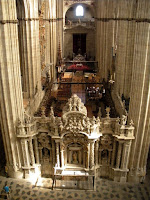 Nave de la catedral Nueva Catedral Nueva; Salamanca; Castilla y León; Vía de la Plata