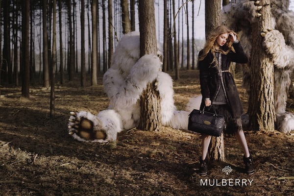 Lindsey Wixson for Mulberry FW 2013