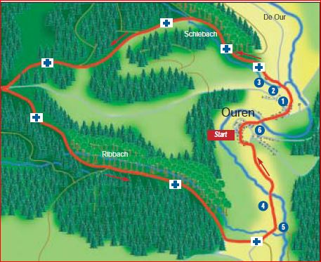WANDELROUTES Ouren