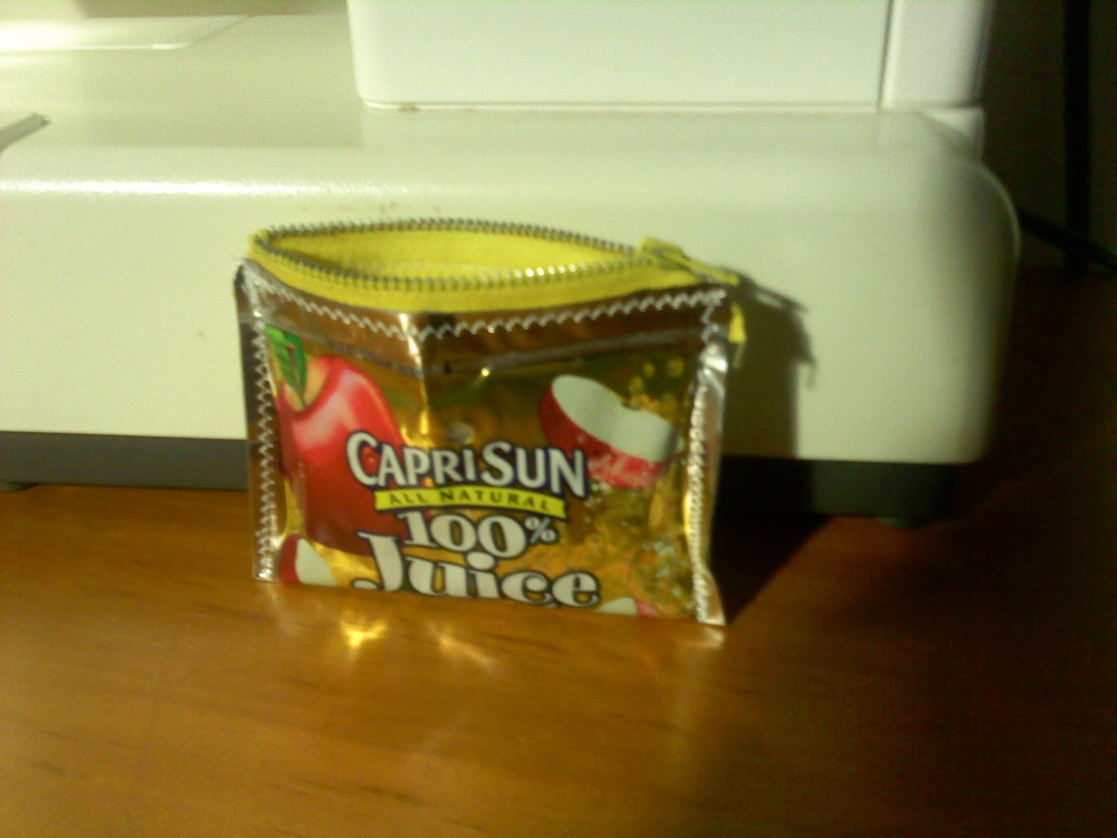 The Roots of Design Juice Pouch Wallet Howto