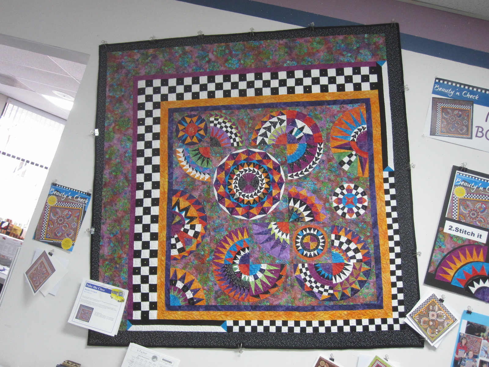 Paula Reid Machine Quilter Cozy Quilt Shop El Cajon CA