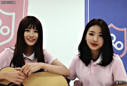 아이돌학교 결방대신 페이스북 생방송 몇몇 조합 움짤들.gif | 인스티즈