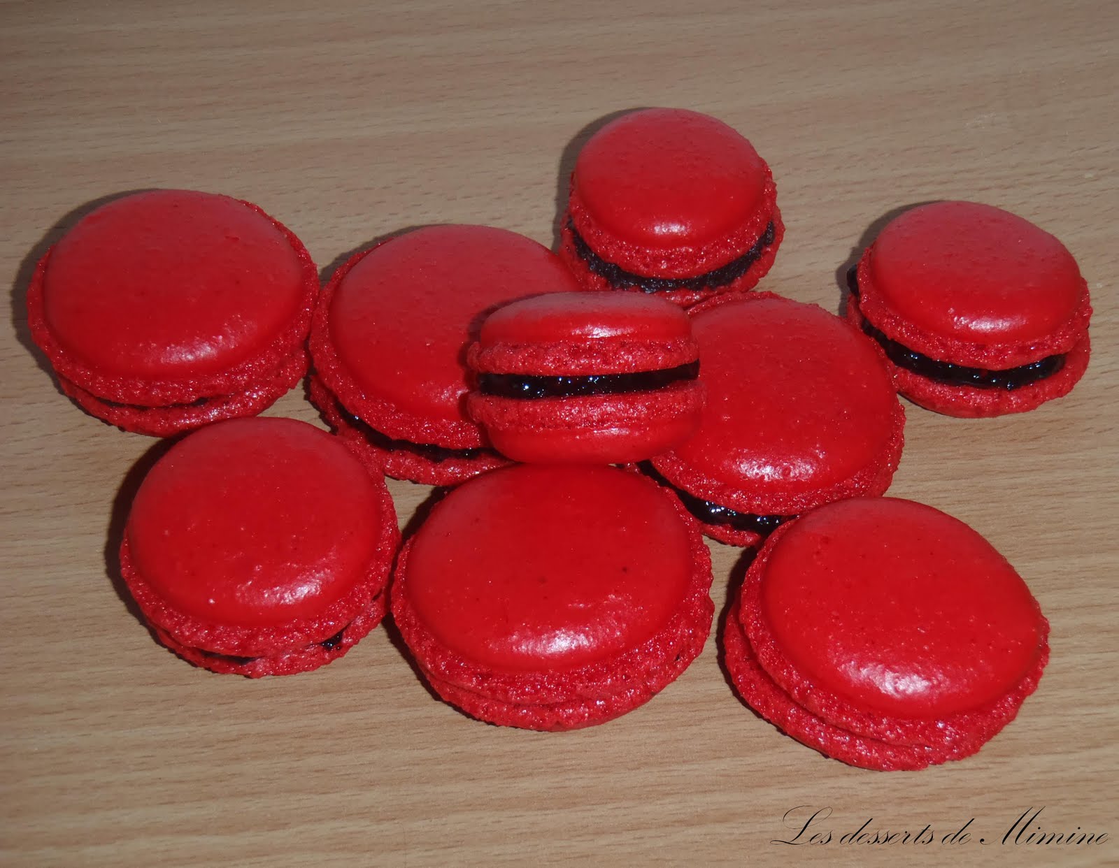 Des idées à déguster: Macarons Fruits Rouge