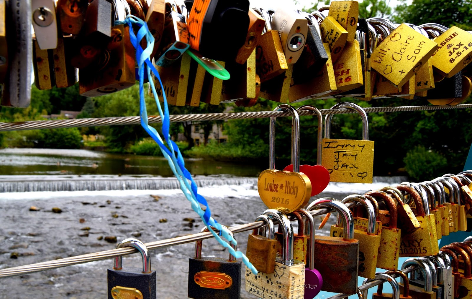 Love Locks In Bakewell: Love Locked In