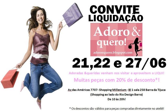 Adoro&Quero!: LiQUi! LiQUi! LiQui!