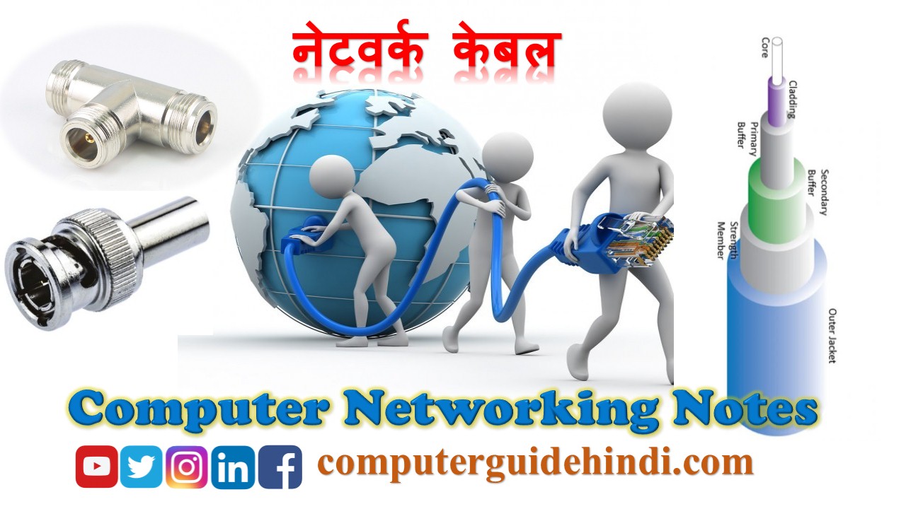 नेटवर्क केबल Type of Network Cable in hindi Computerguidehindi India's No1 Computer