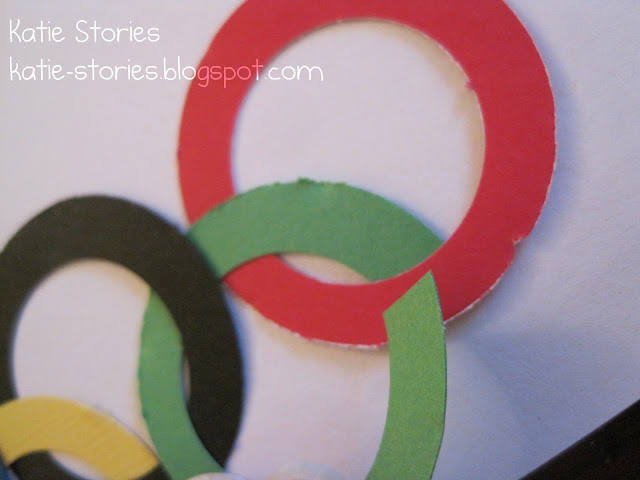 Katie Stories {Scrapbook + Crafting Blog}: Olympic Rings Embellishment ...