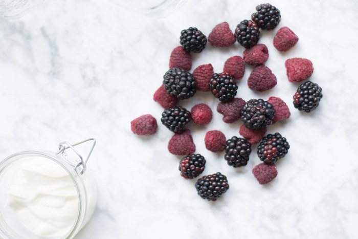 Smoothie frutos rojos