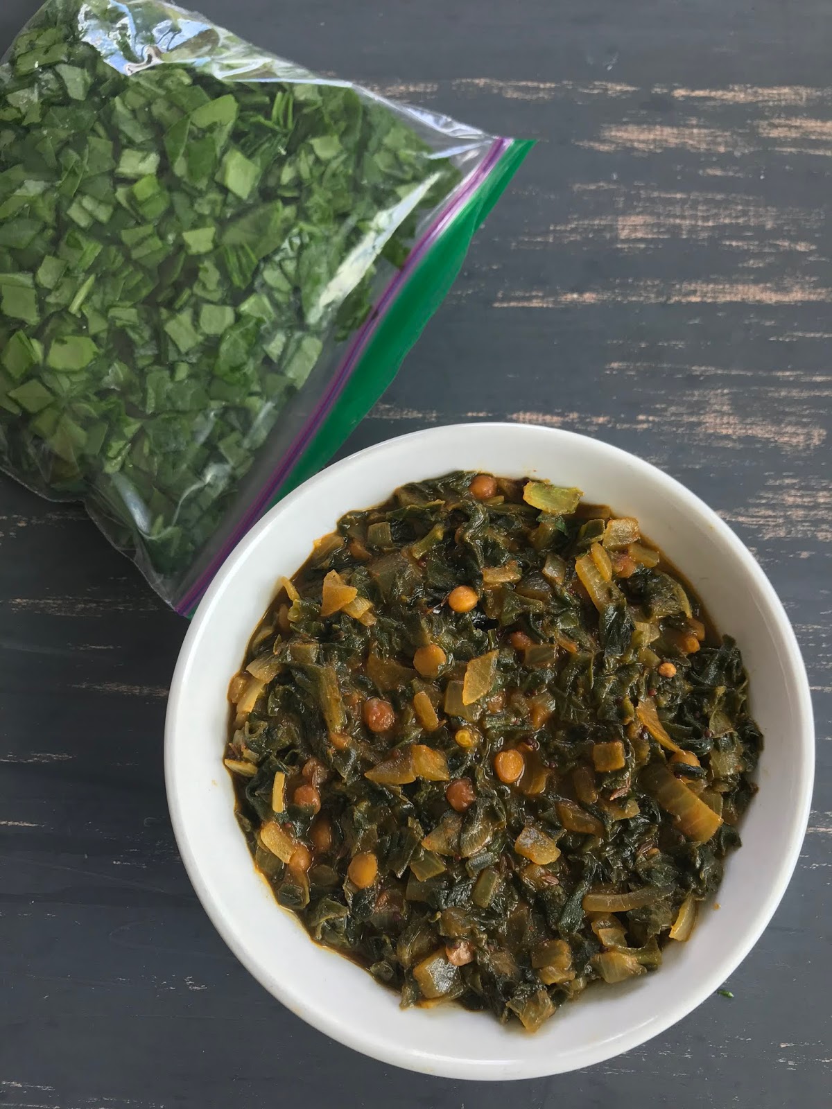 Bacchalikura Pulusukura (Malabar Spinach in Tangy Tamarind Sauce) For