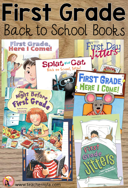 Nyla's Crafty Teaching: First Grade Books for the First Day of School