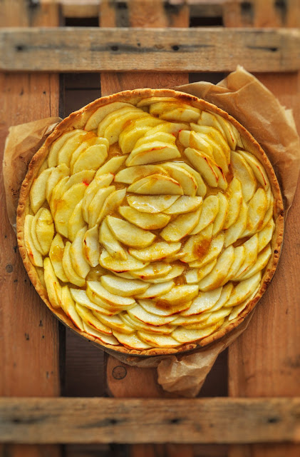 Apfeltarte - Tarte aux pommes