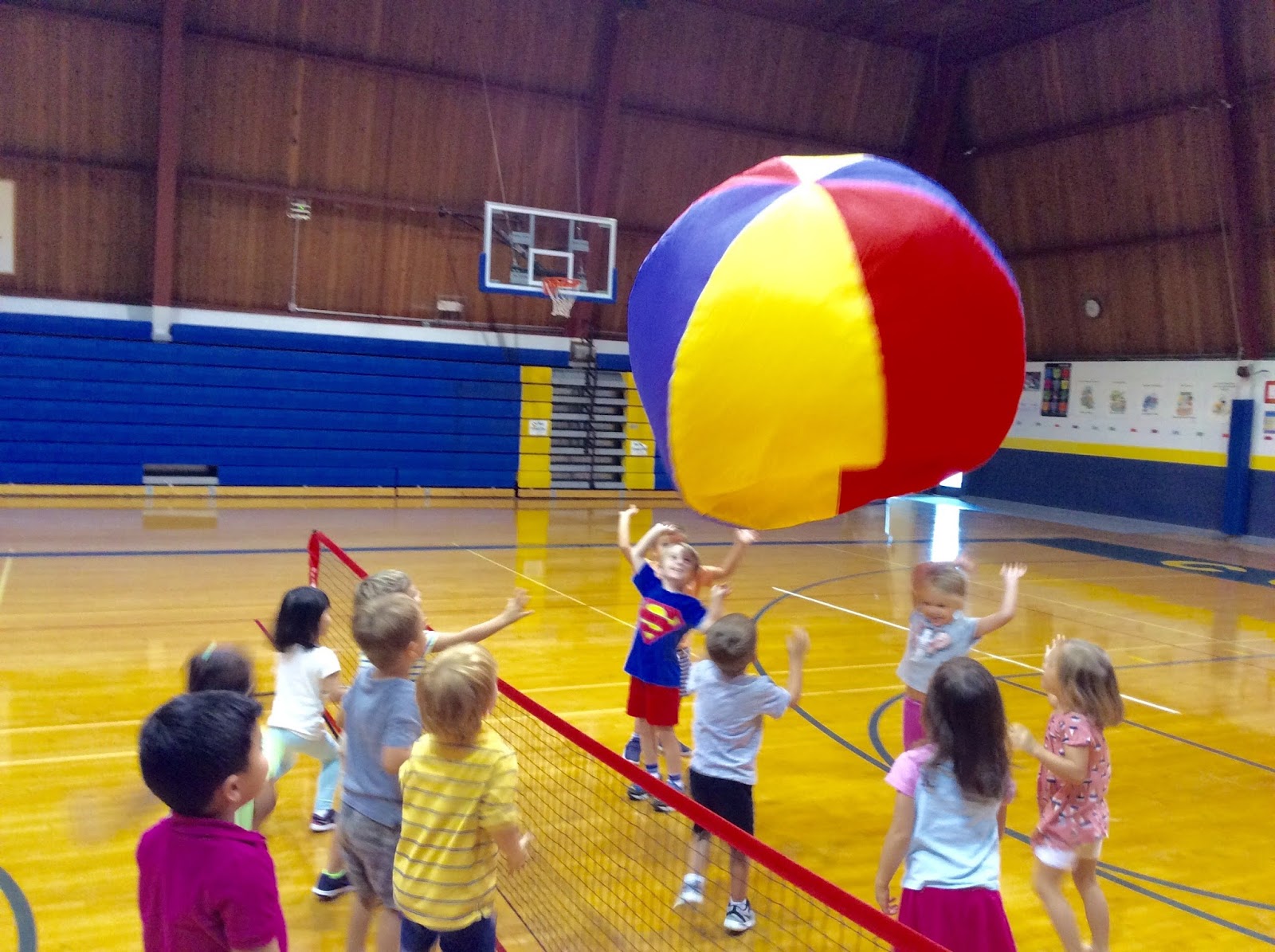 Early Childhood Physical Education Volleyball