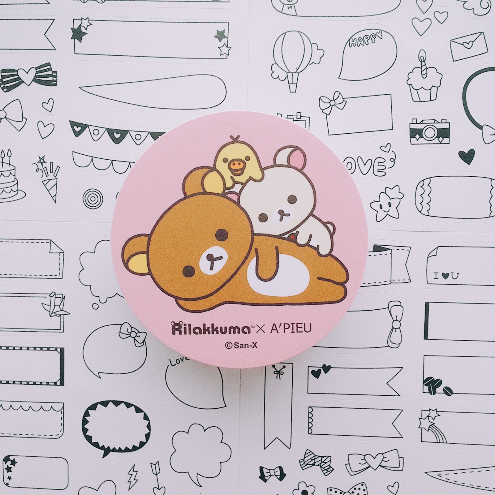 My Beauty Tales Review RILAKKUMA x A'PIEU Triple Correcting Powder