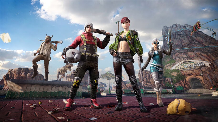 PUBG, Season 7, Dinoland, Survival Pass, Squad, Skins, 4K, #7.1927