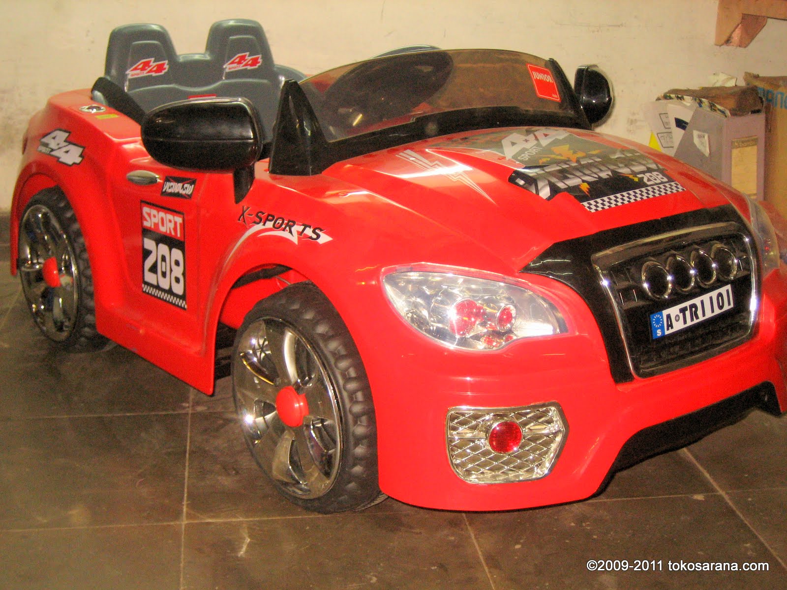 Mobil Mainan Aki Junior TR1101 Audi 2 Kursi ~ News Untuk 