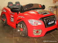 Mobil Mainan Aki Junior TR1101 Audi 2 Kursi