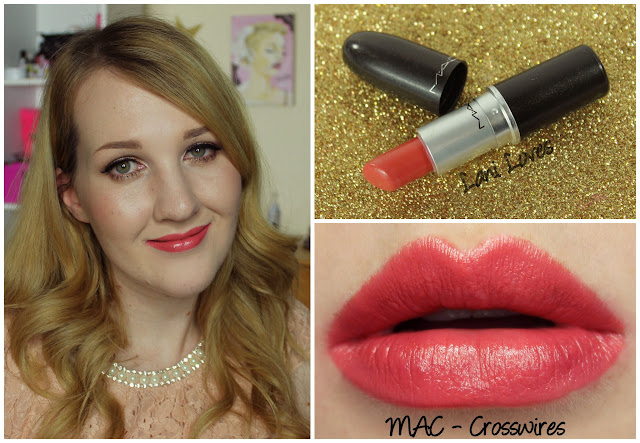 MAC Crosswires lipstick swatch
