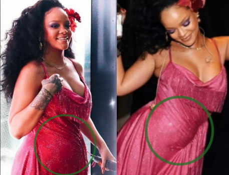 Rihanna Pregnant For Arab Boyfriend Hassan Jameel..Riri Flaunts Baby