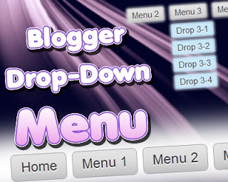 CSS3 and Jquery Dropdown Menu for Blogger