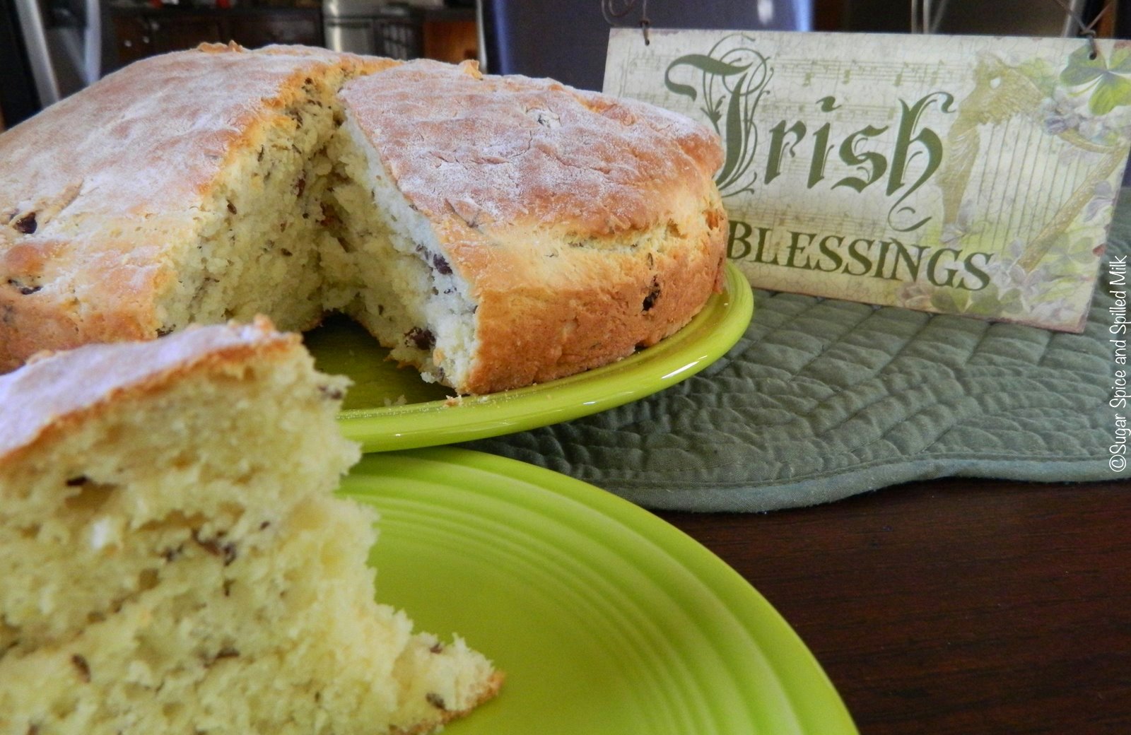 Sugar Spice And Spilled Milk Irish Soda Bread