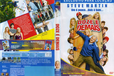 Filme Doze é Demais (Cheaper by The Dozen) DVD Capa Filme Doze é Demais (Cheaper by The Dozen) DVD Capa