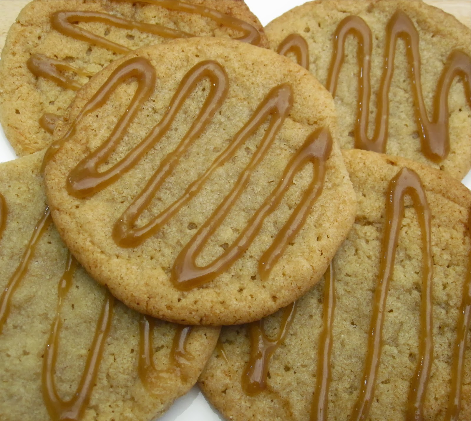 Brown Butter, Brown Sugar Cookies With Caramel Drizzle The Lindsay Ann