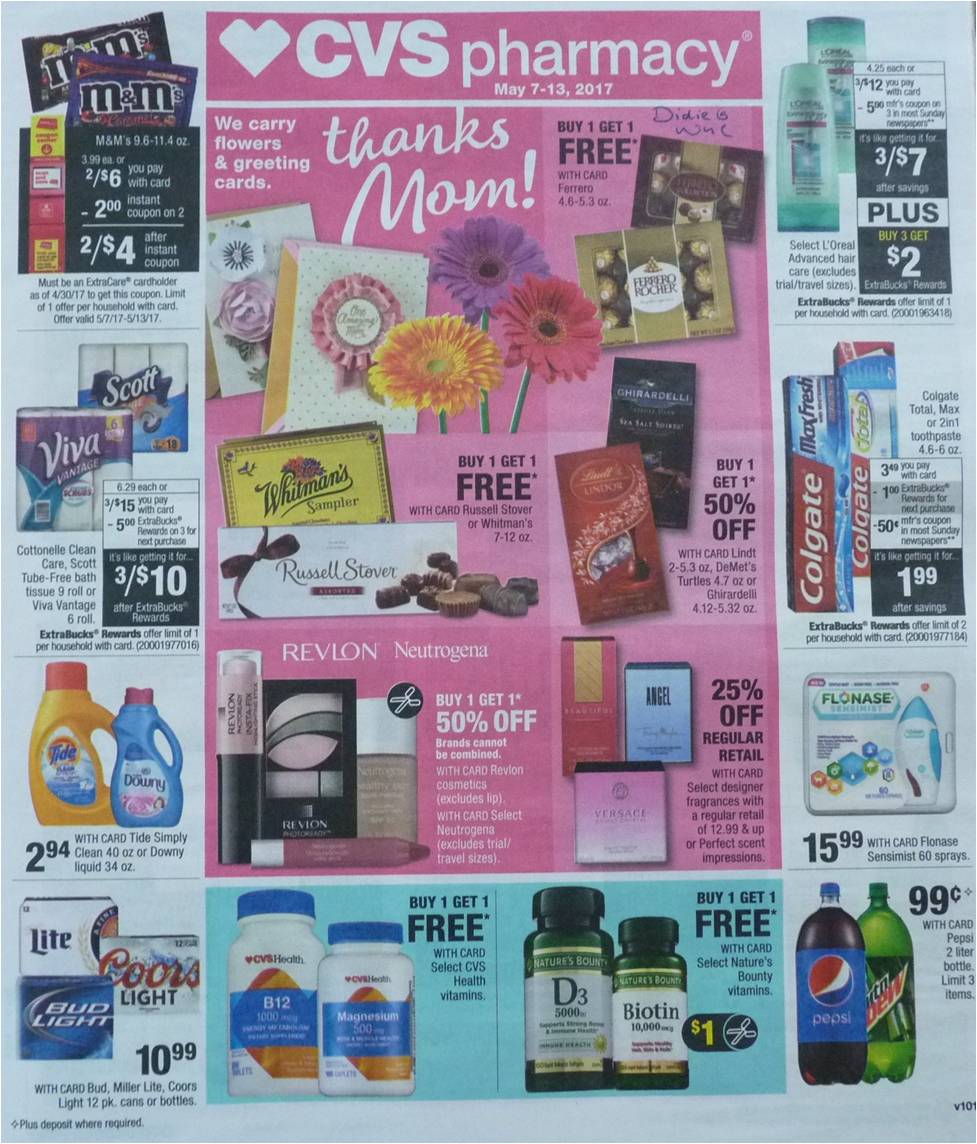 simply cvs cvs ad scan preview for the week of 5 7 17 cvs sale flyer this week