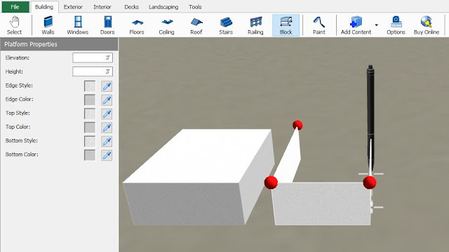 Using the DreamPlan Block Tool How to locate the DreamPlan Block tool