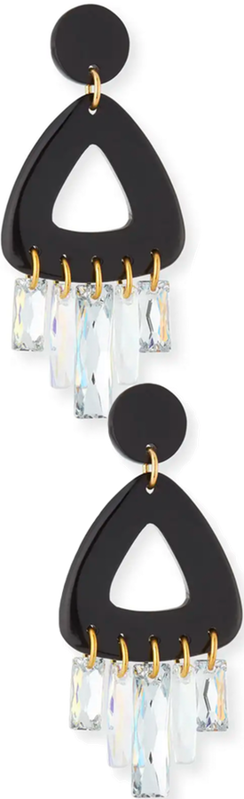 NEST Jewelry Crystal Drop Statement Earrings
