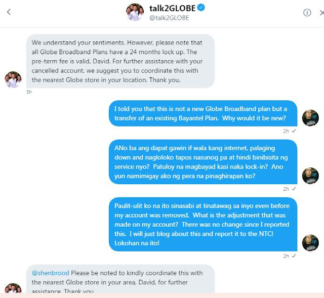 Worst Experience with Globe Broadband?