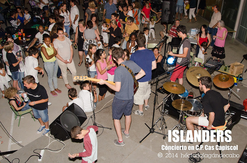 Islanders en concierto en el Colegio Público Cas Capiscol. Héctor Falagán De Cabo | hfilms & photography.