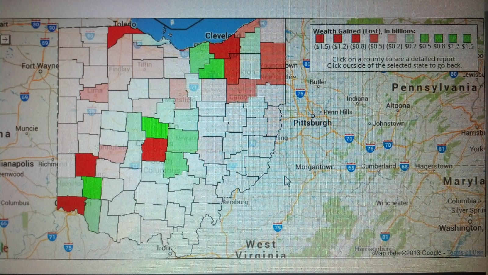 Thurber's Thoughts How money walks Lucas County and Ohio both lose