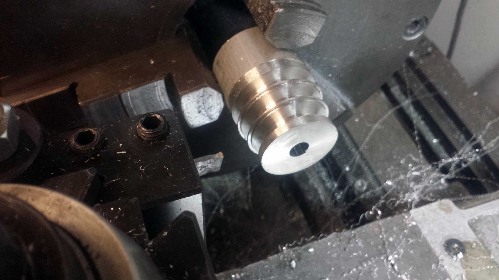 BuildIts in Progress Mini Lathe Pulleys