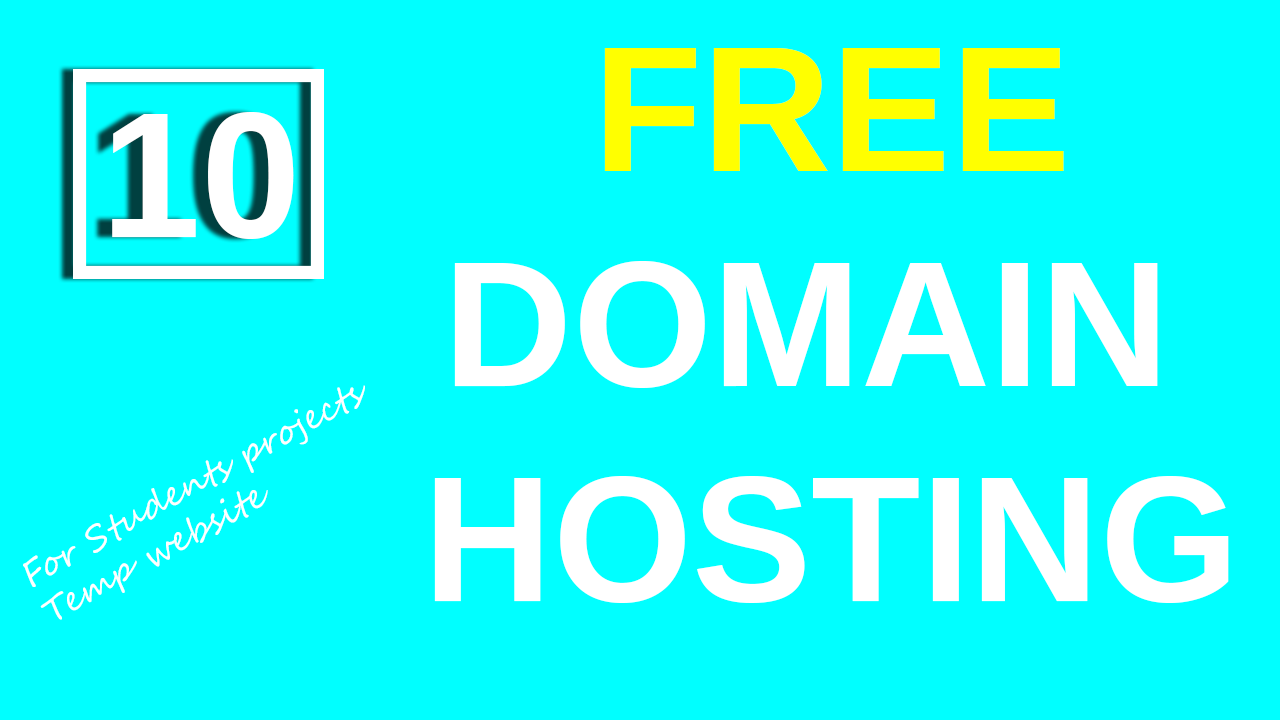 free domain hosting php