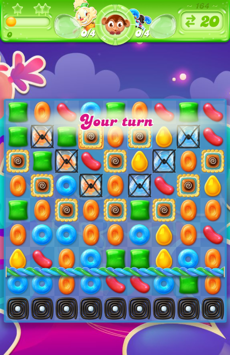 Candy Crush Jelly Saga 164 Candy Crush Jelly Saga 164