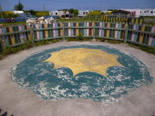 Crazy Golf course at Berryfields Holiday Park in Cornwall
