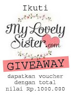 My Lovely Sister 1.000.000 Pageview! Giveaway