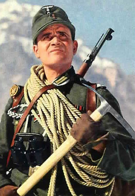 Wehrmacht jaeger trooper color photos World War II worldwartwo.filminspector.com