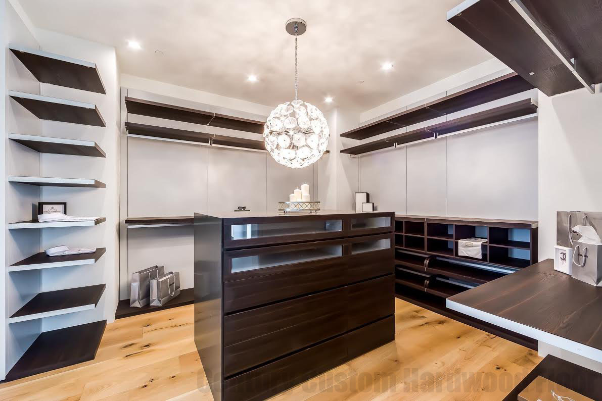 WalkinCloset Ideas by Century Custom Hardwood Floor!! Call 1800608