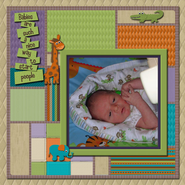 MagsGraphics Digital Scrappin' Blog CT Showcase Freedom & Trendy Baby