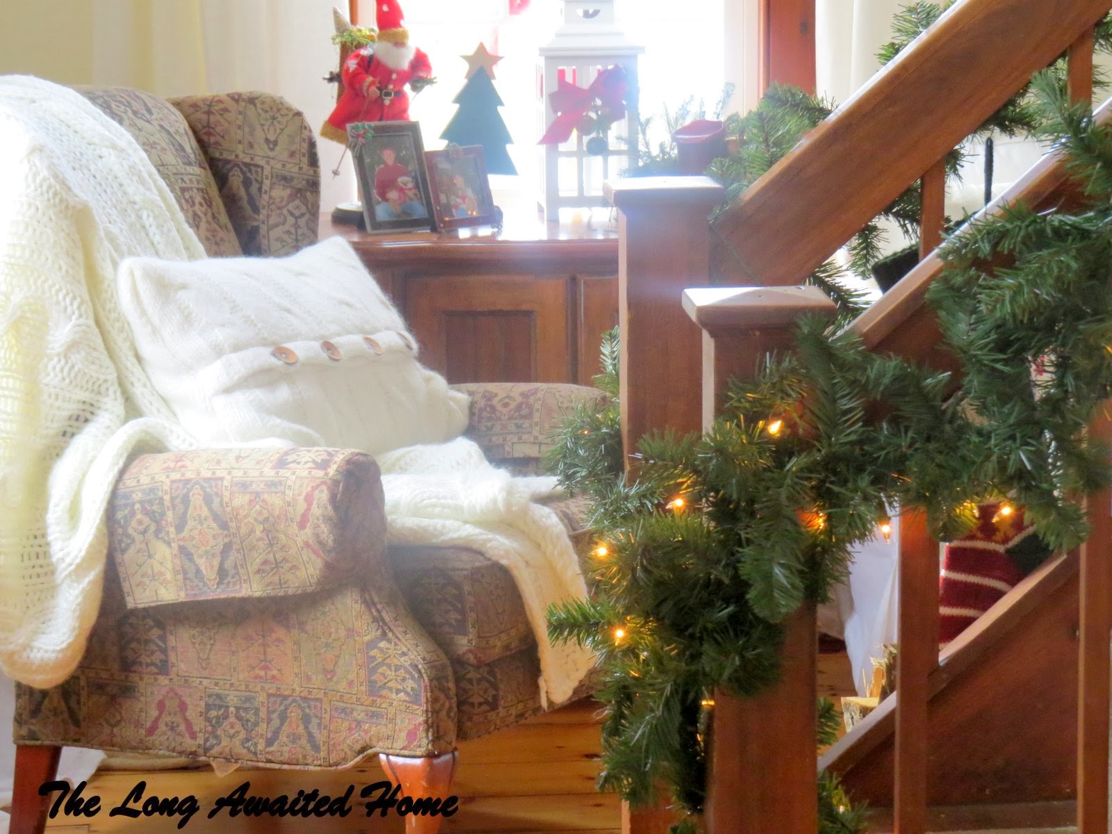 The Long Awaited Home Christmas Living Room