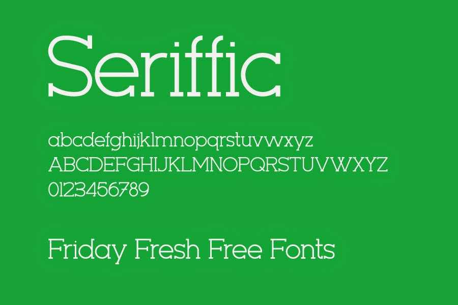 Ücretsiz Font indir: Serific
